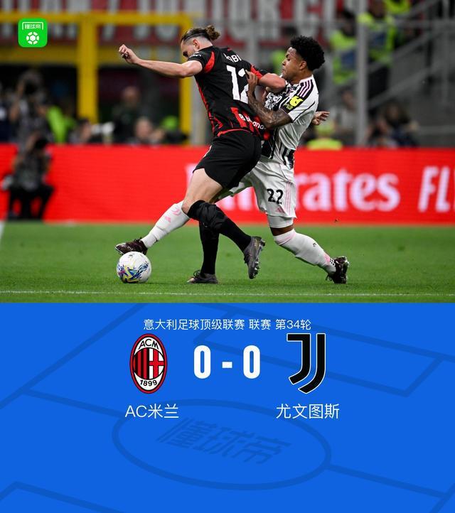 MK体育-剑南春丨米兰0-0尤文，图拉姆破门被吹，萨勒马克尔斯中框